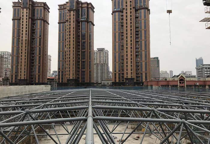 汉中螺栓球网架结构