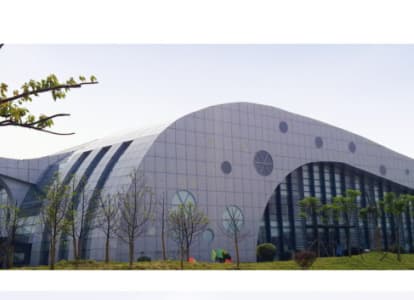 汉中会议中心外景网架工程